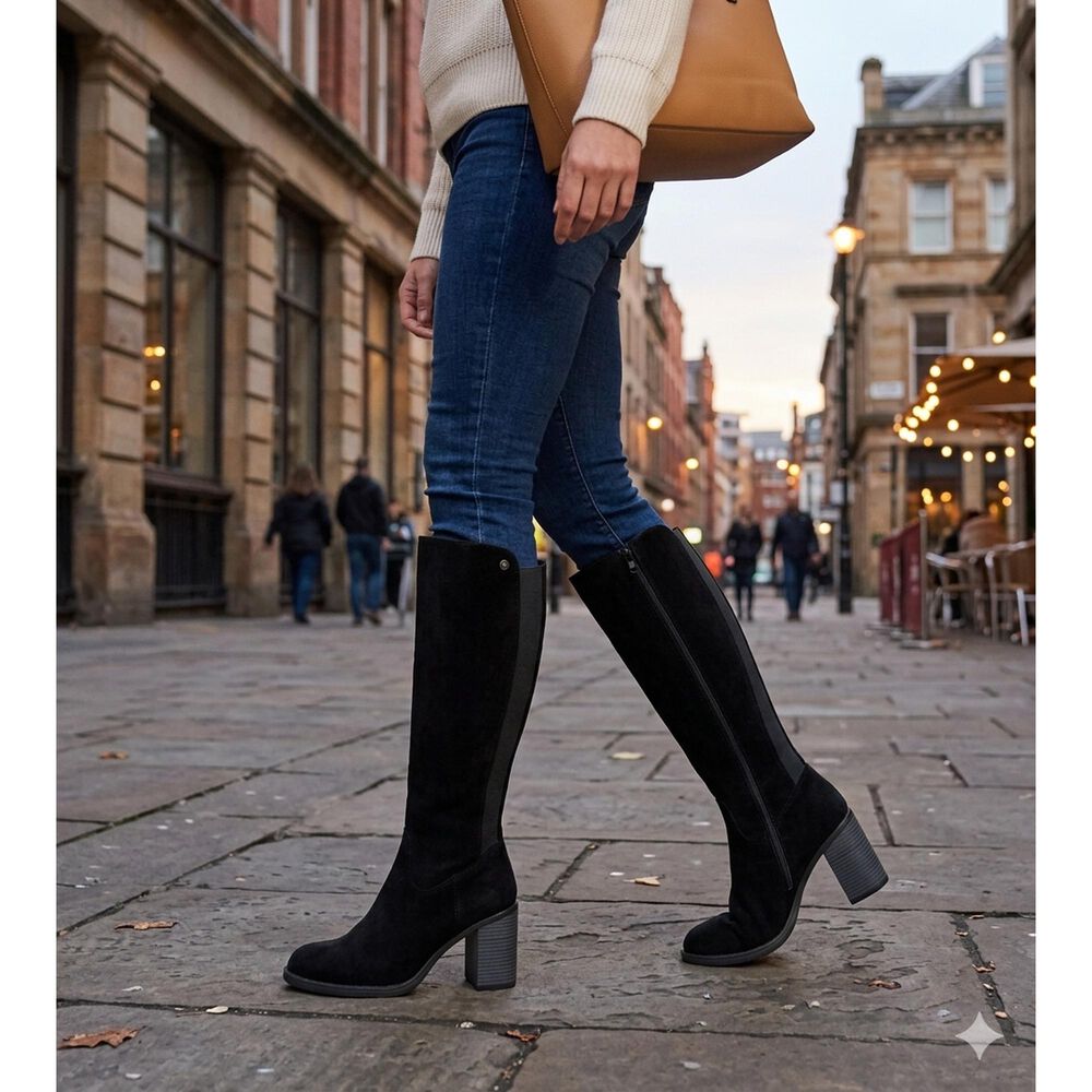 Bota Larga Dalia Negro Alquimia image number 5.0