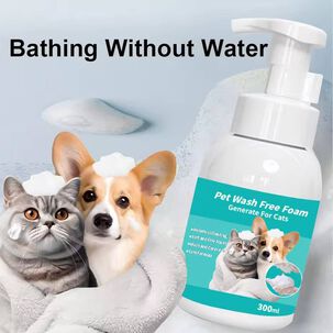 Espuma Para Ba&ntilde;ar Sin Lavado Para Mascotas 300 Ml