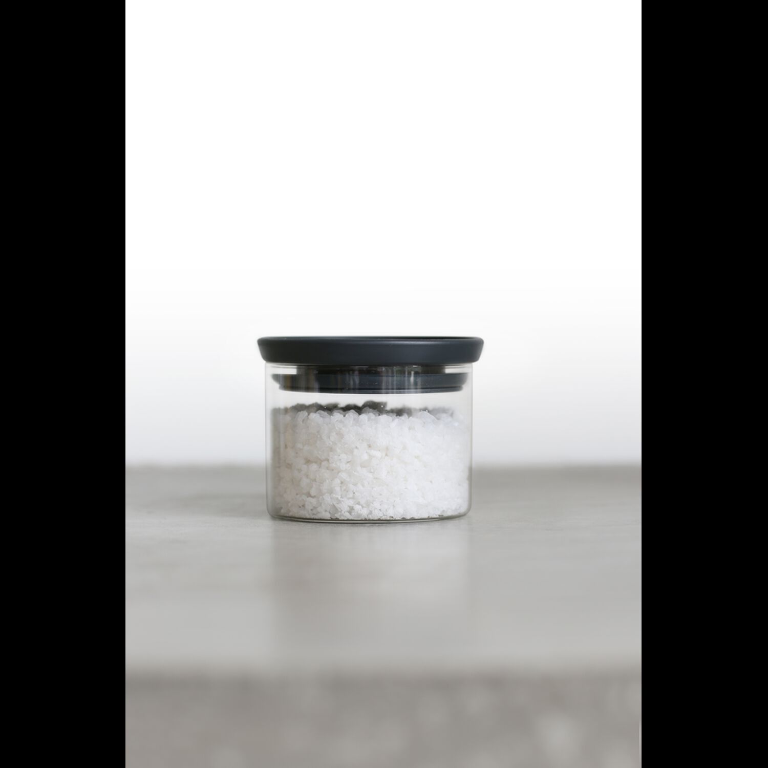 Contenedor De Vidrio Apilable 0,3 Lt Dark Grey image number 1.0