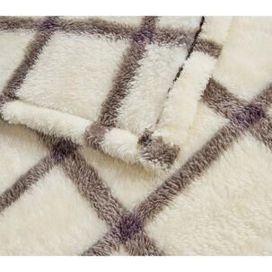 Frazada Casaideal Cuadrille / 1.5 Plazas