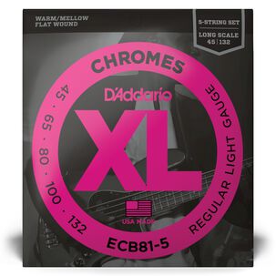 Set Cuerdas Bajo El&eacute;ctrico 45-132 Ecb81-5 Daddario