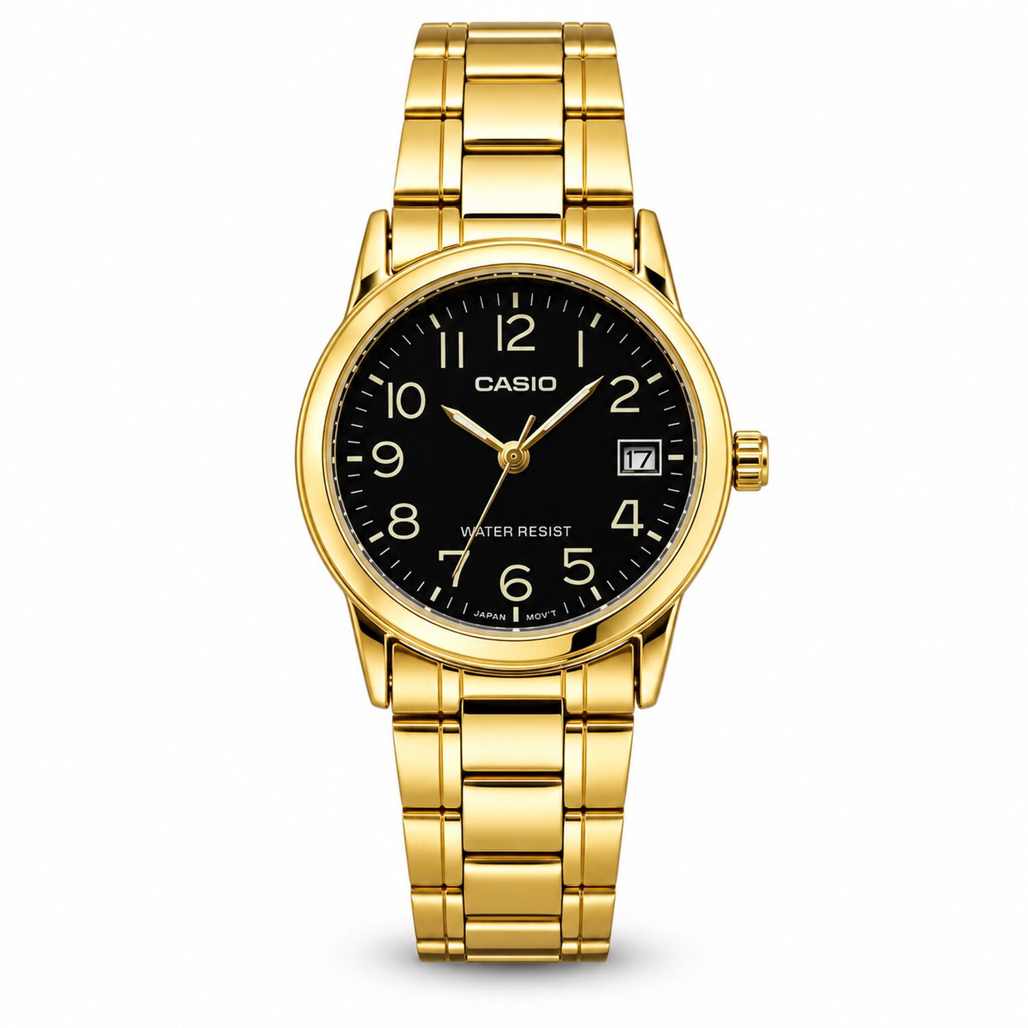 Reloj Casio De Mujer Gold Ltp-v002g-1budf image number 1.0