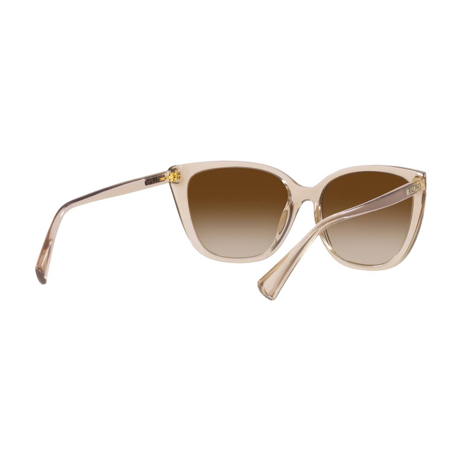 Lentes De Sol Shiny Transparent Brown Ralph image number 7.0