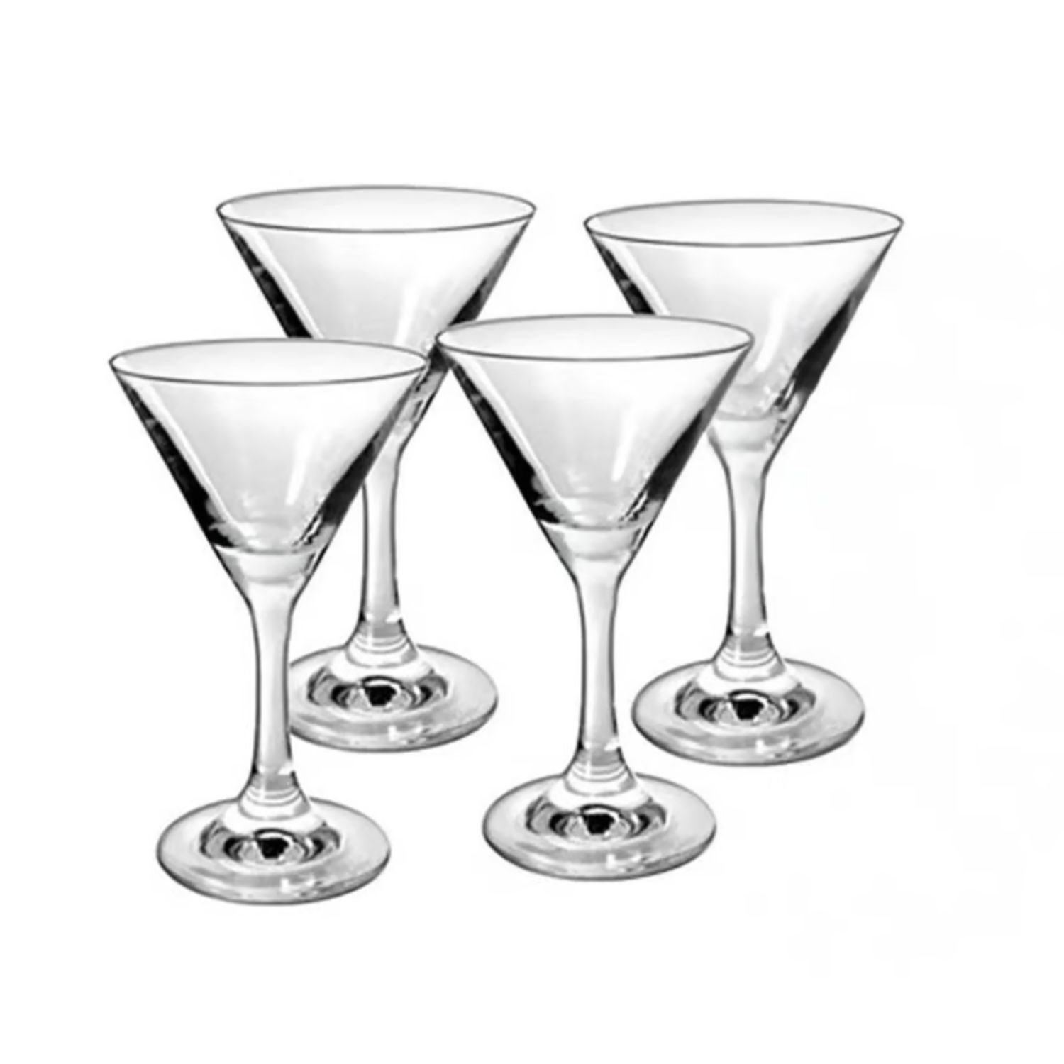 Set 4 Copas Martini 274ml Cocteleria Cocina Cristar image number 0.0