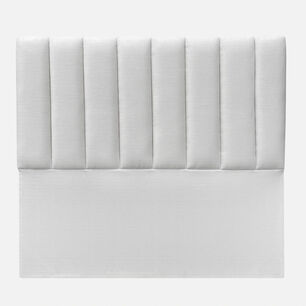 Respaldo De Cama Tubular Vertical Lino Marf&iacute;l Super King