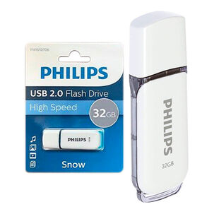 Pendrive Philips Snow 32gb (grey) 2.0 Fm32fd70b/97