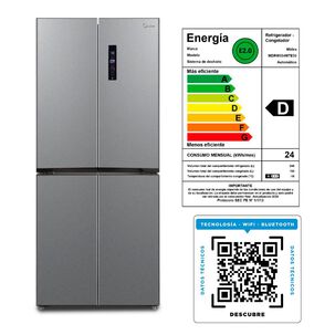 Refrigerador Side by Side Midea MDRM554MTE50 / No Frost / 396 Litros / D