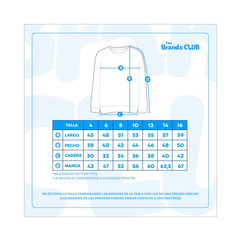 Poler&oacute;n Con Cierre Ni&ntilde;a Beige Bingo & Bluey image number 3.0