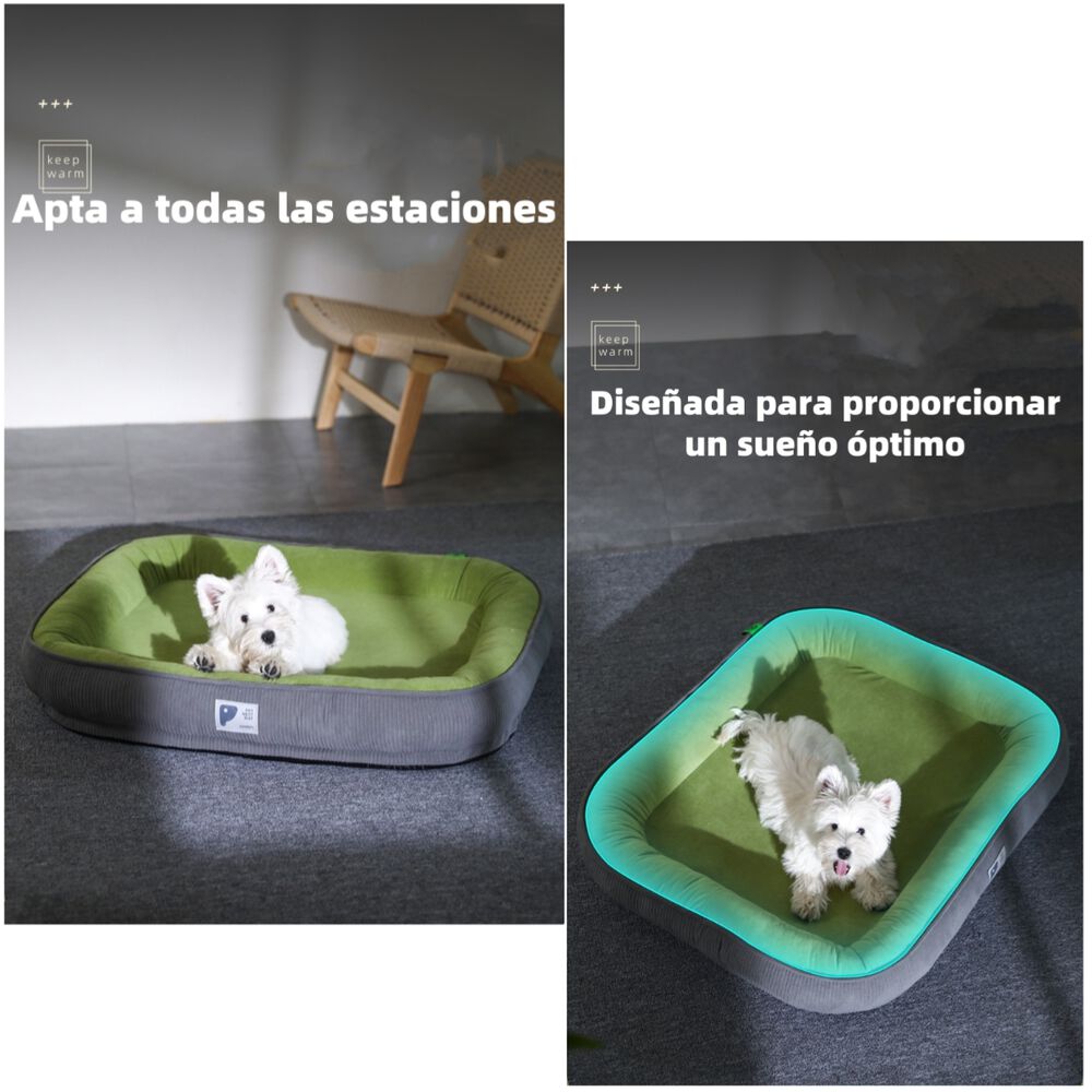 Cama Para Mascota Desmontable 75x60cm Lubabycas image number 2.0