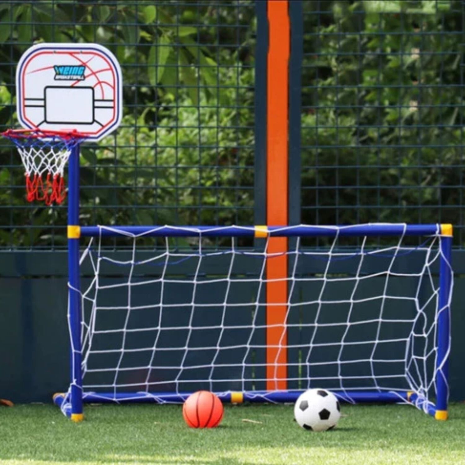 Mini Arco De F&uacute;tbol Y Basquetbol Juego 2 En 1 image number 4.0