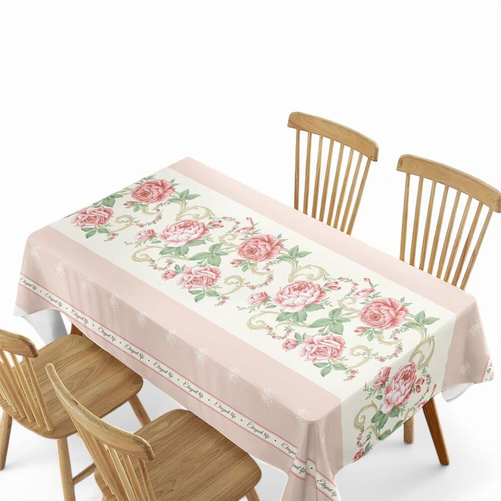 Mantel De Mesa Rectangular Estampado Medida 140cm X 220cm Me1-17 image number 0.0