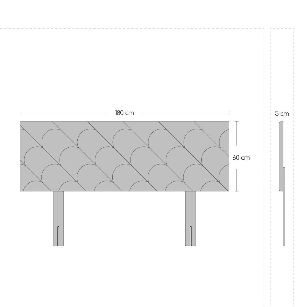 Cama Europea Celta Cobre / King / Base Dividida + Set De Maderas image number 7.0