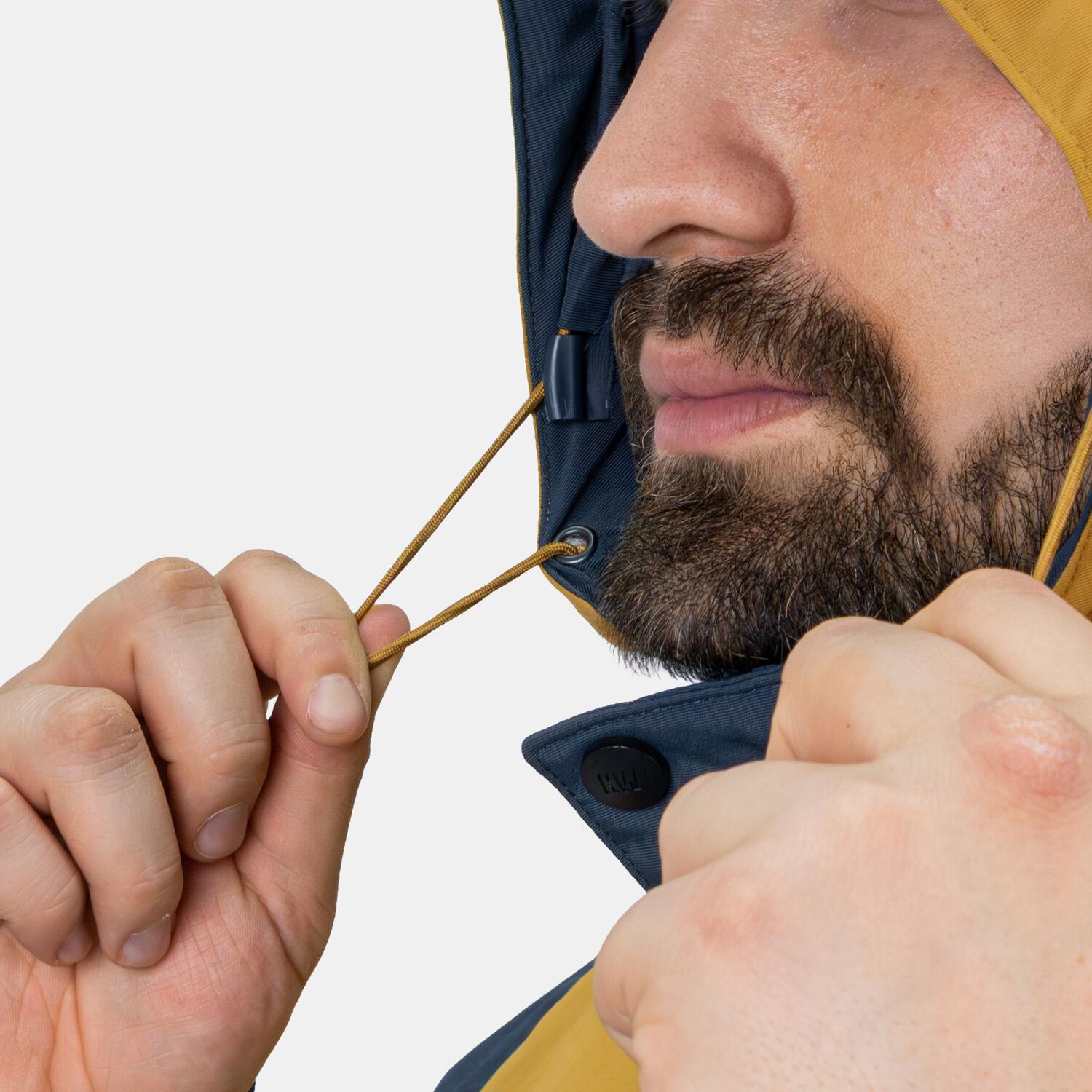 Parka Hw Kodiak Azul Mostaza image number 5.0