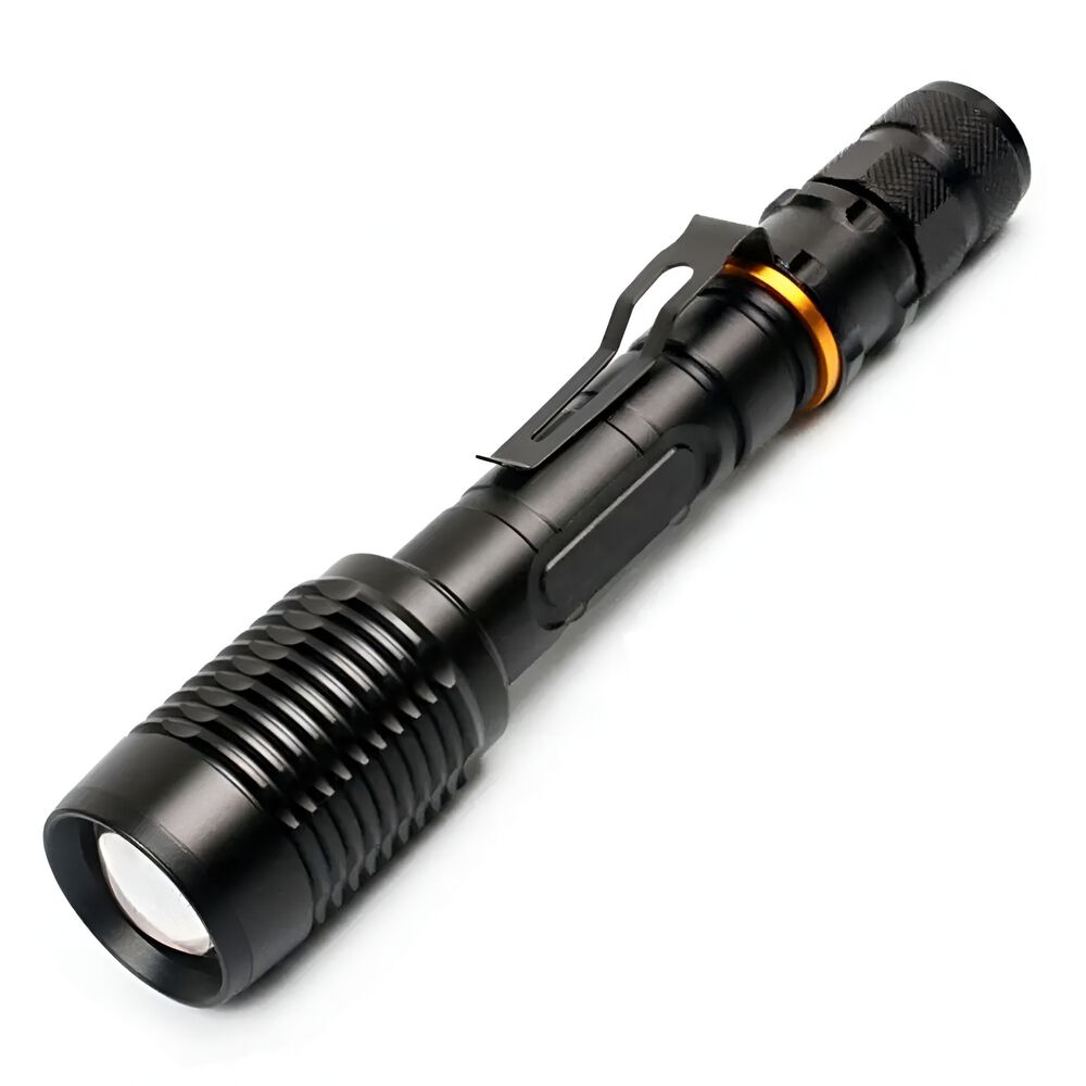 Linterna Led Profesional Multi Uso Con Zoom High Power T6 image number 0.0