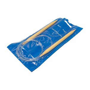 Palillo Circular De Bamb&uacute; 8.0mm Circular Knitting Needles