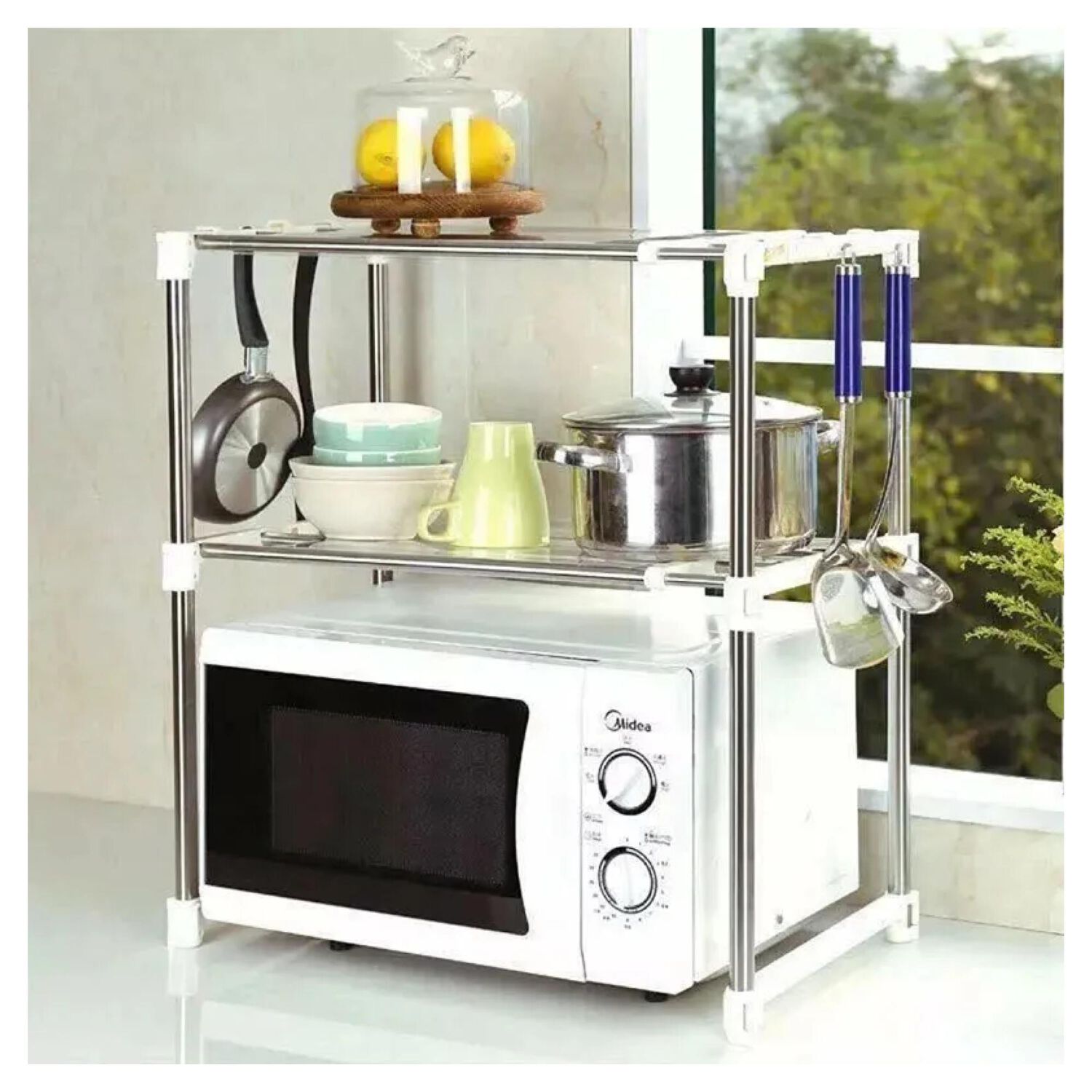 Estante Organizador Ajustable Multiuso Para Cocina image number 1.0