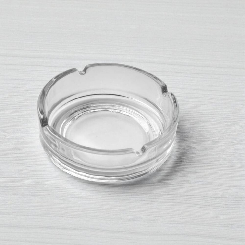 Pack 3 Cenicero Redondo Vidrio 10,5cms Allegra image number 1.0