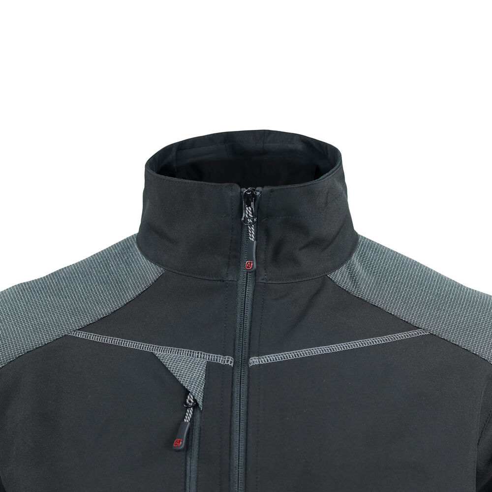 Chaqueta Softshell Hombre Negra Z-1000 image number 4.0