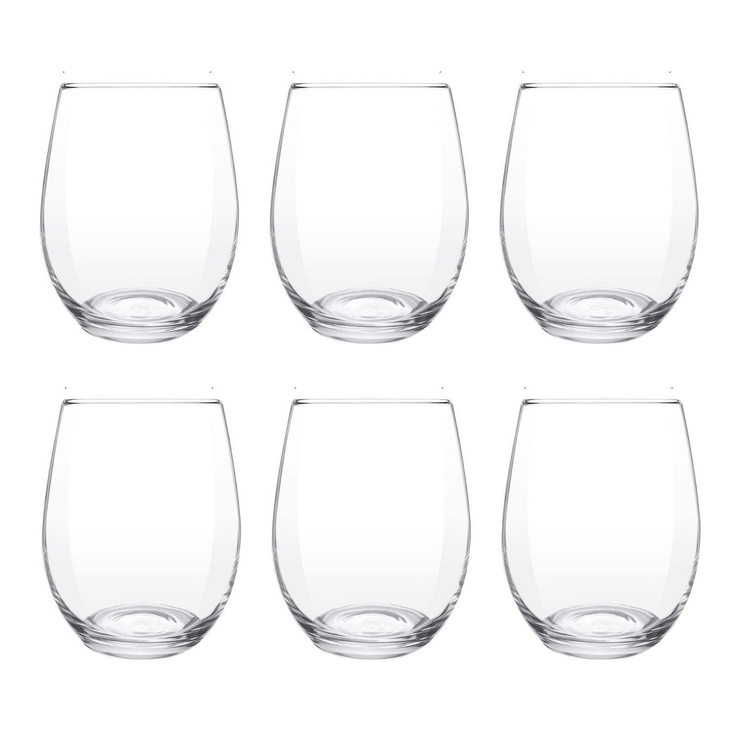 Set 6 Vasos Vidrio Valencia 375 Ml image number 0.0