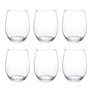 Set 6 Vasos Vidrio Valencia 375 Ml