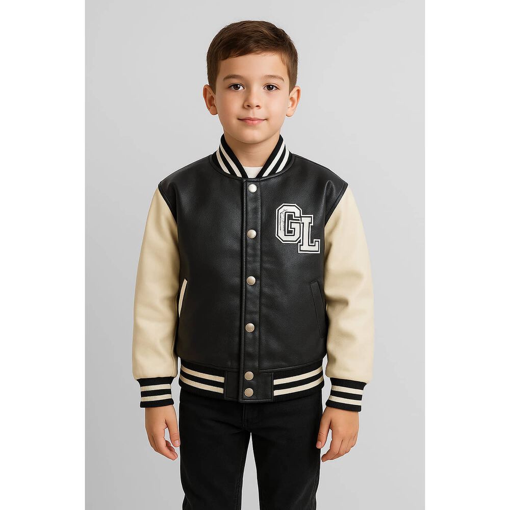 Chaqueta Boomber Varsity Para Ni&ntilde;os image number 2.0
