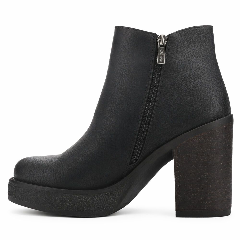 Botin Negro Mujer Casual Chalada Ella image number 1.0
