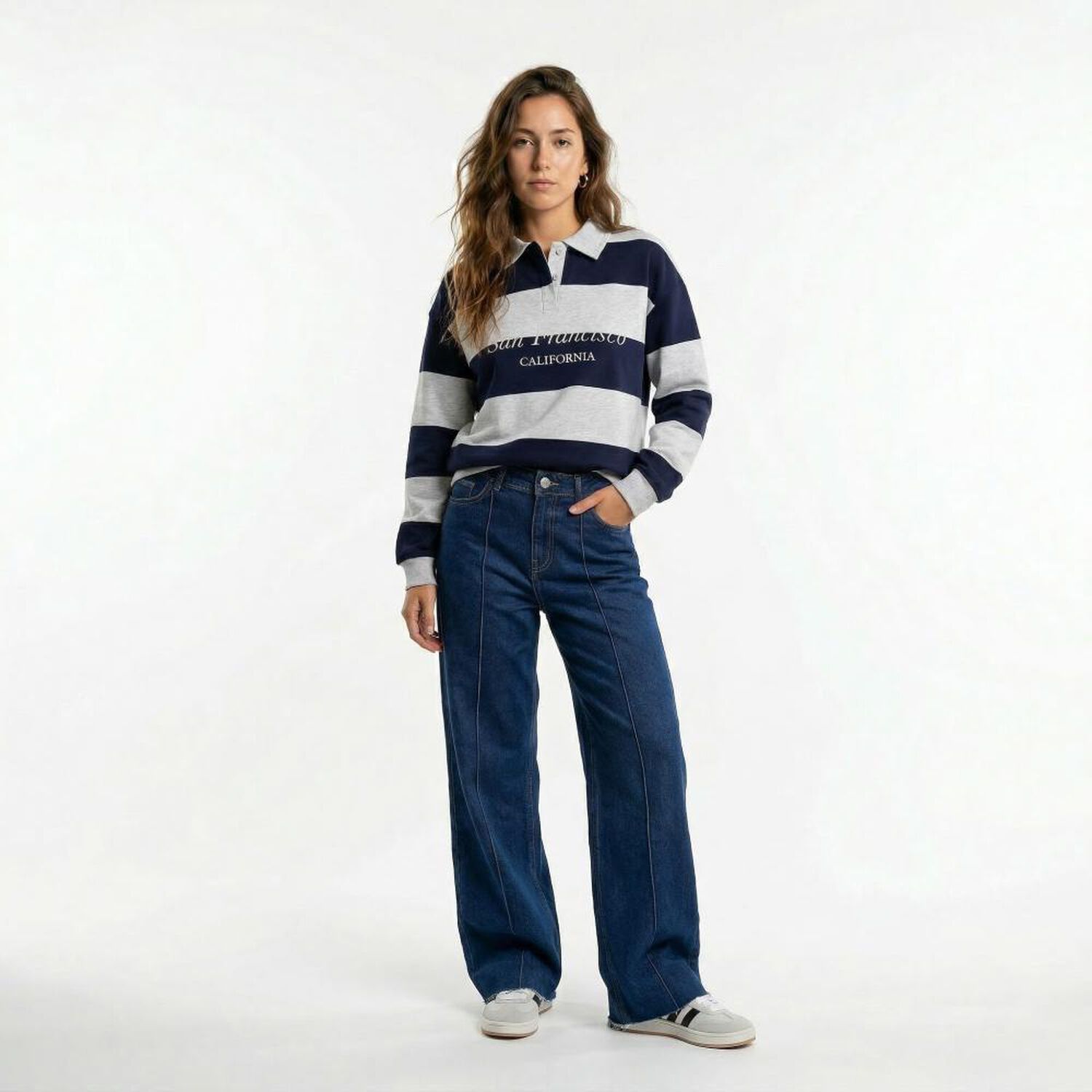 Jeans Mujer Rolly Go image number 0.0