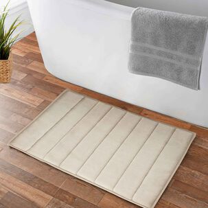 Alfombra De Ba&ntilde;o Nautica Home 40x60cm Coralina Ultra Suave Marfil