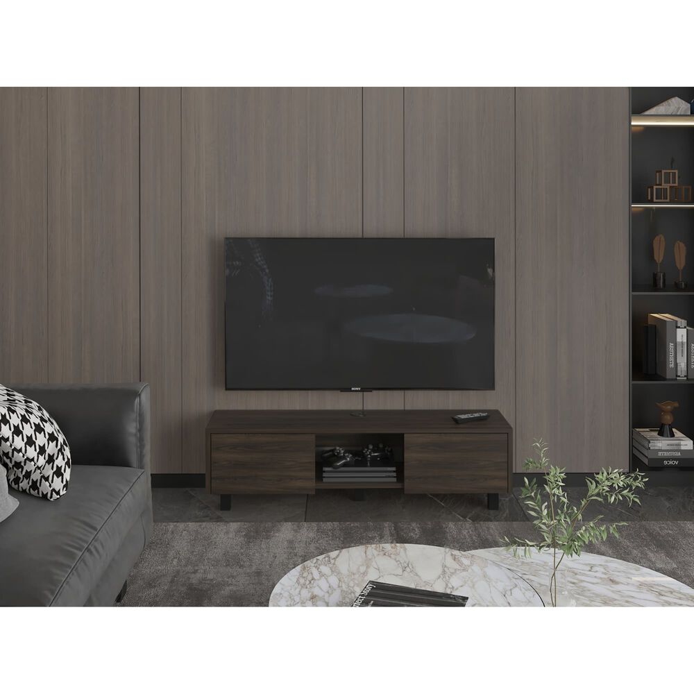 Mueble Para Tv 65" Fm 26,8x125,1x29,7 Cm Caf&eacute; Claro image number 4.0