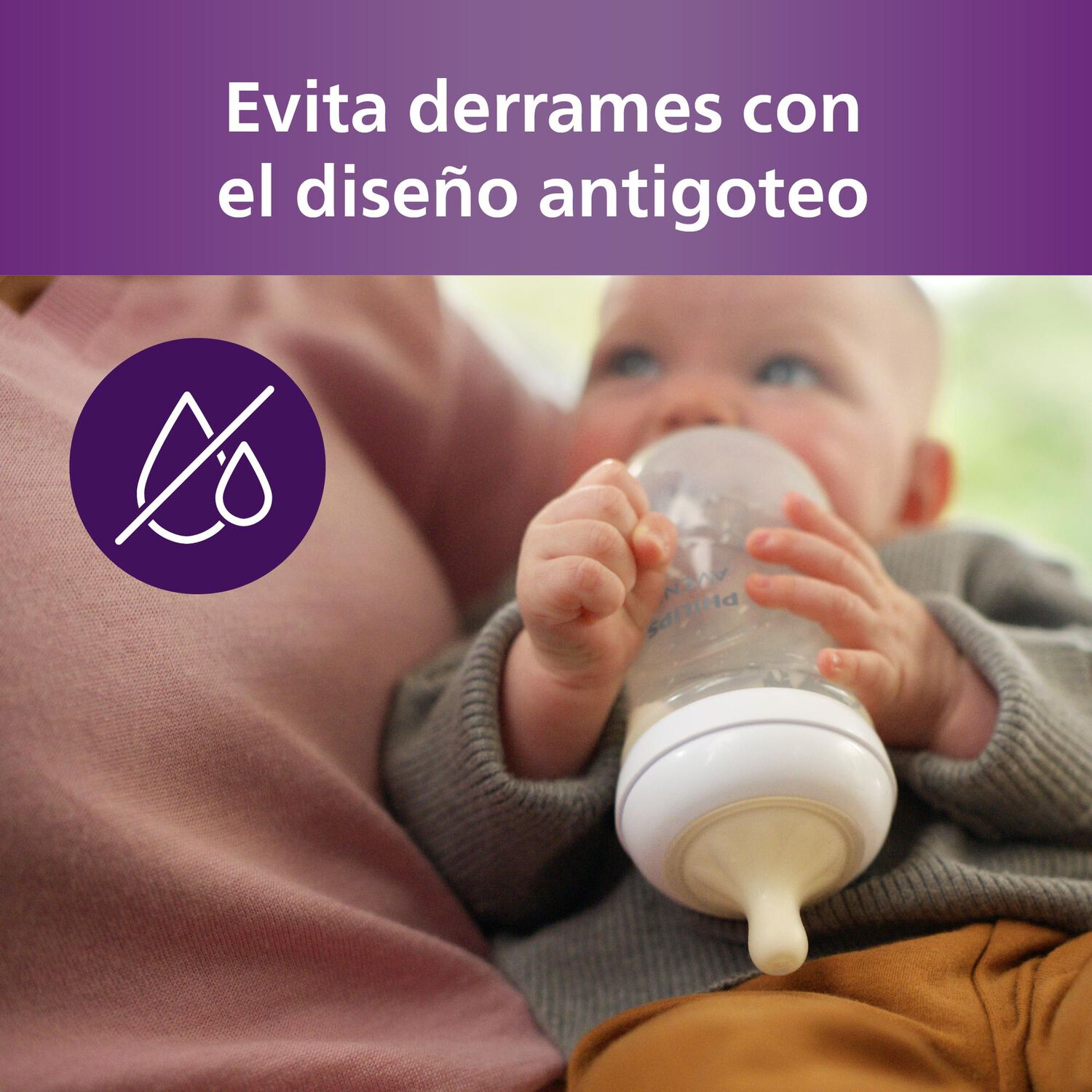 Mamadera Natural Response Philips Avent Scy903/01 1m+ 260ml image number 4.0