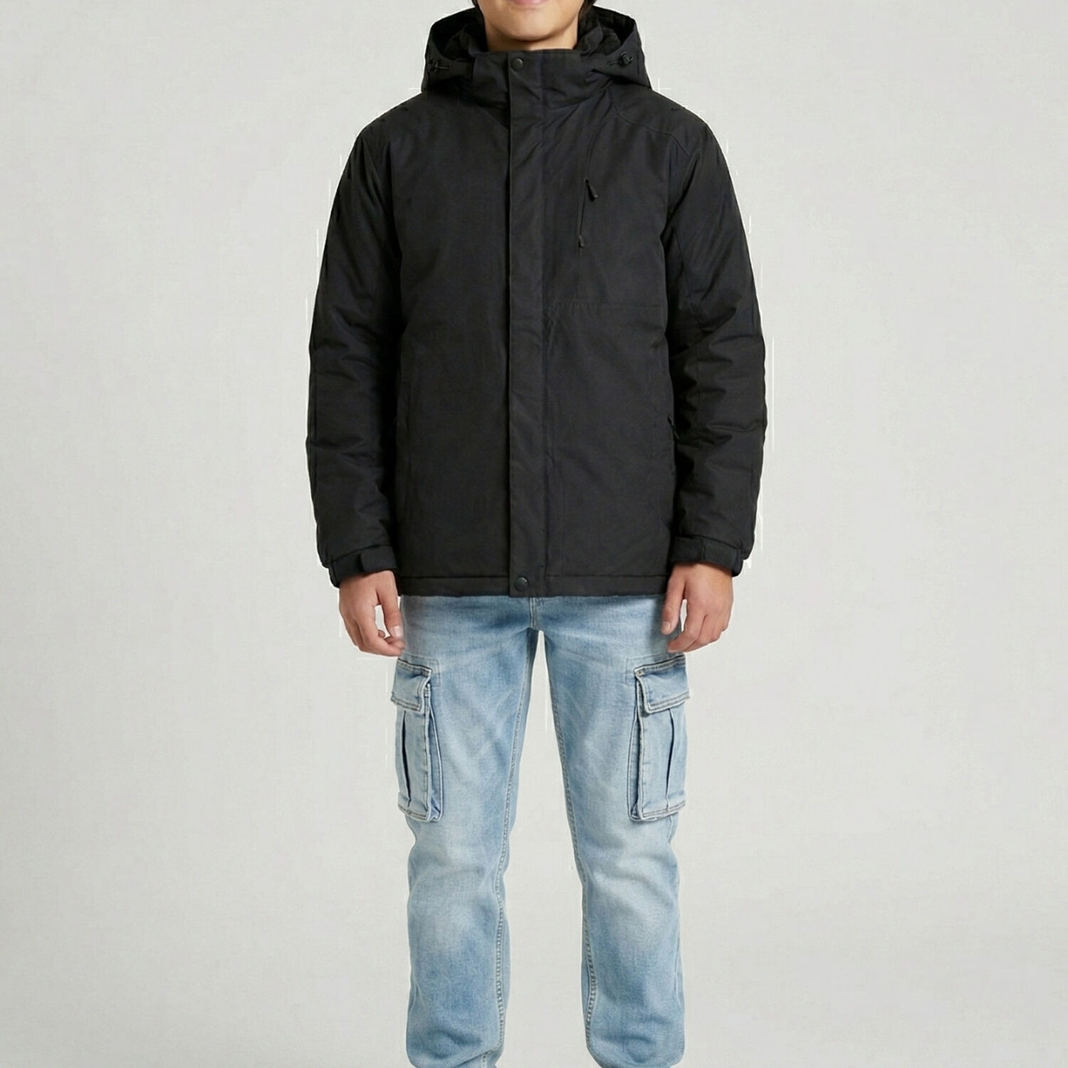 Chaqueta Impermeable Softshell Nino Parka Invierno Termica image number 0.0