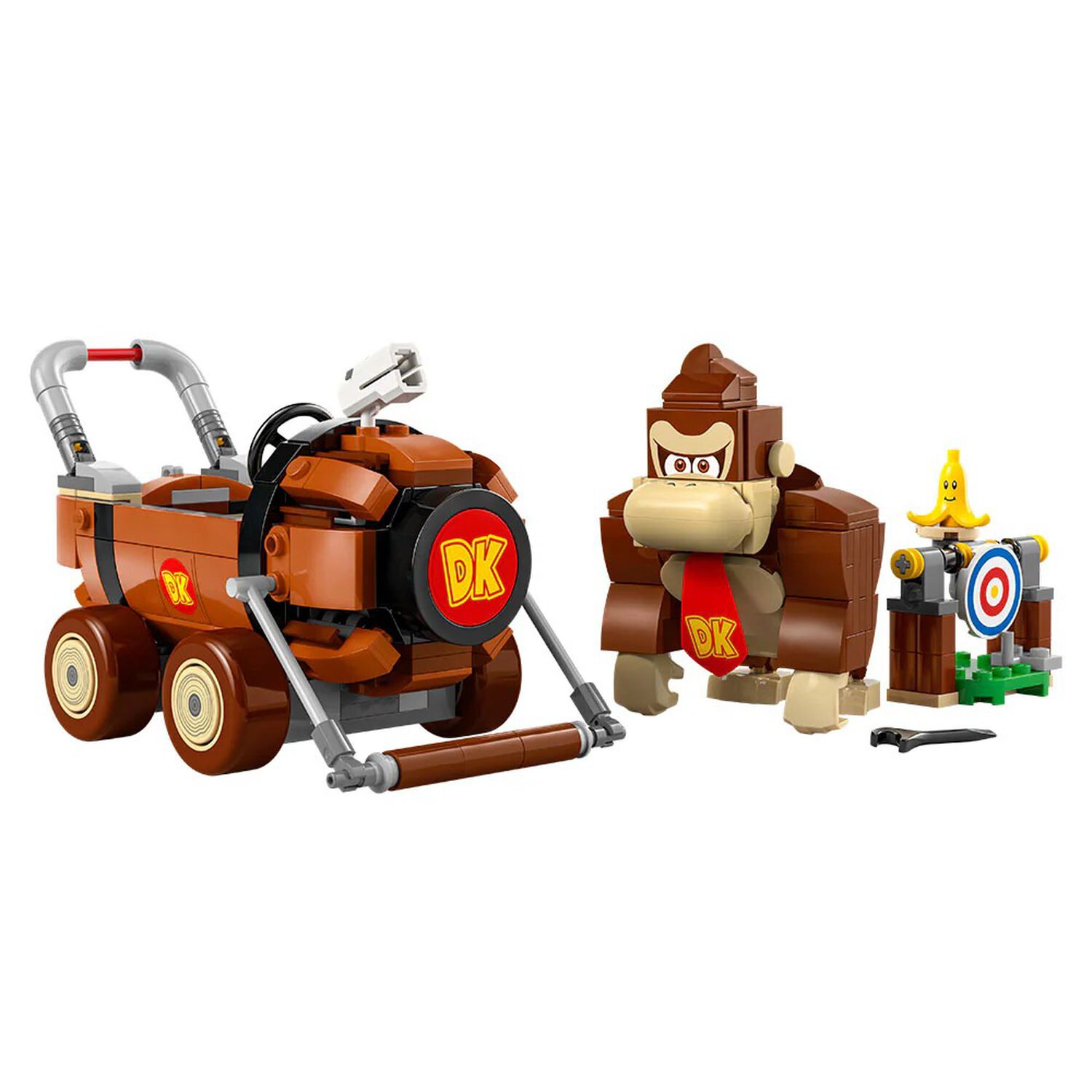 Lego Super Mario - Mario Kart: Donkey Kong Y Jumbo Dk - 72033 image number 6.0