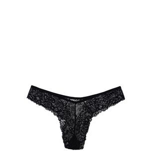 Colaless Encaje Negro 2rios