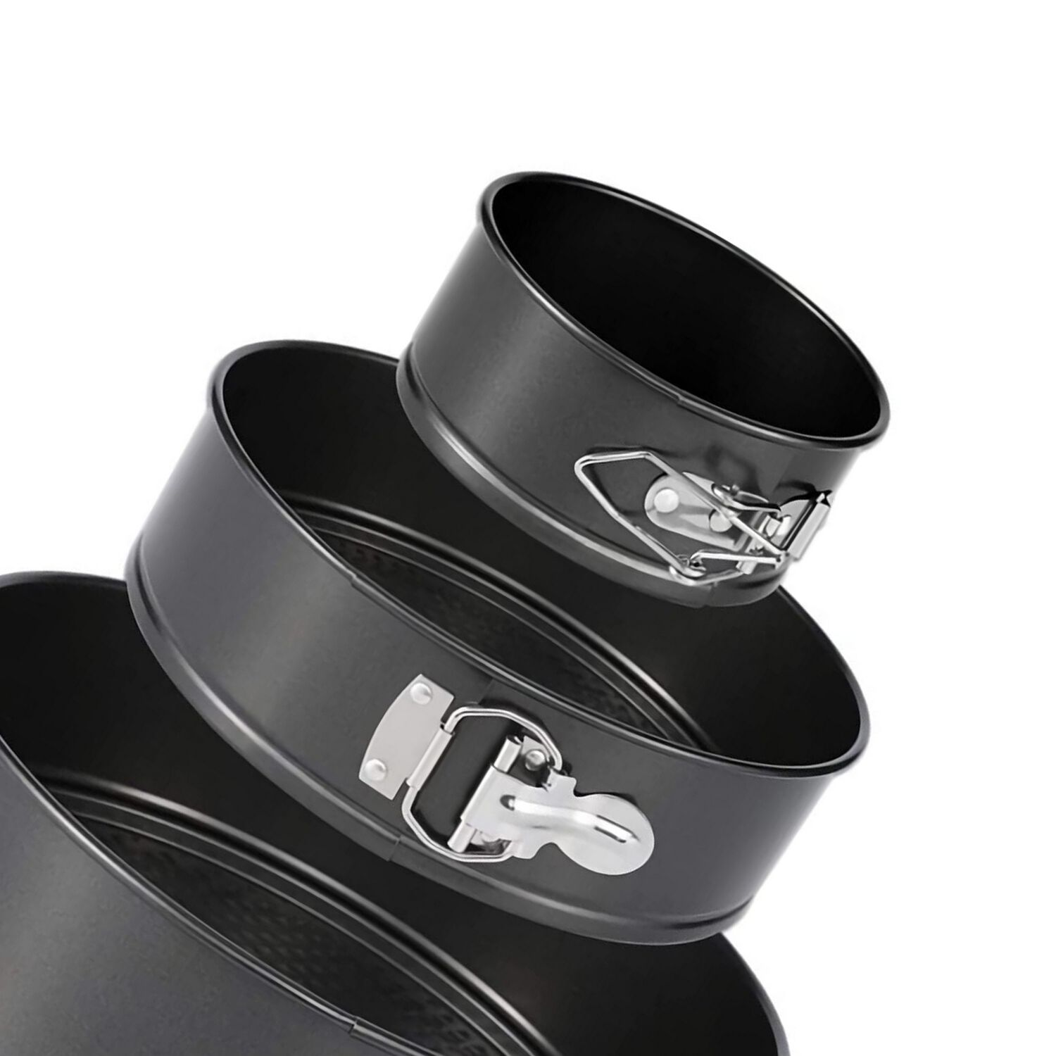 Set 3 Moldes Circular Desmontable Antiadherente Cocina image number 4.0