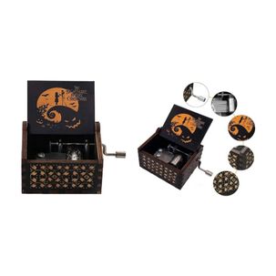 Extra&ntilde;o Mundo De Jack Halloween Caja Musical