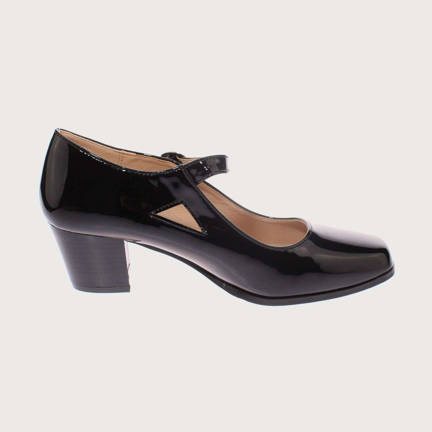 Zapato Taco Negro Pand-g Art. 5pg24232black image number 3.0