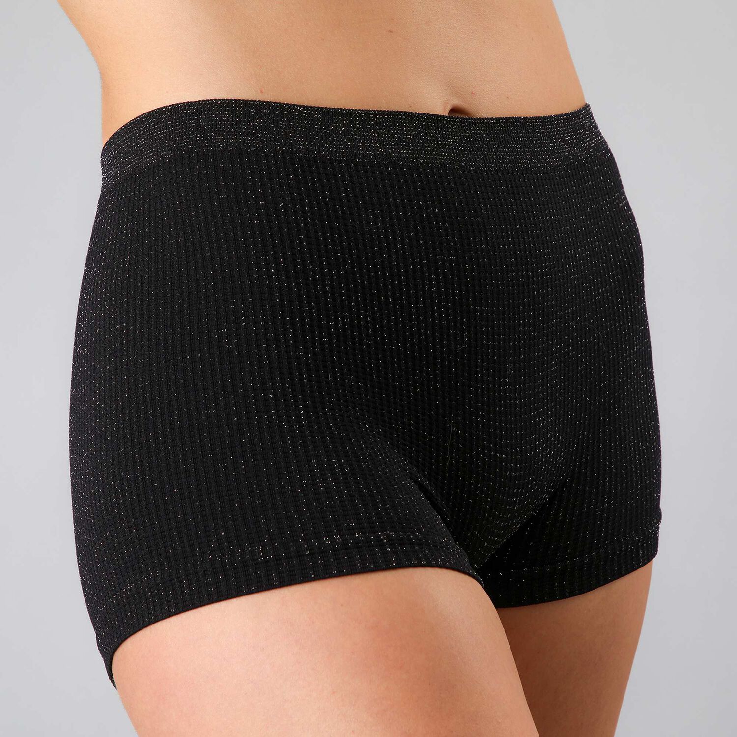 Pack Boyshort Rib Lurex Flores Mujer 25408-2 image number 2.0