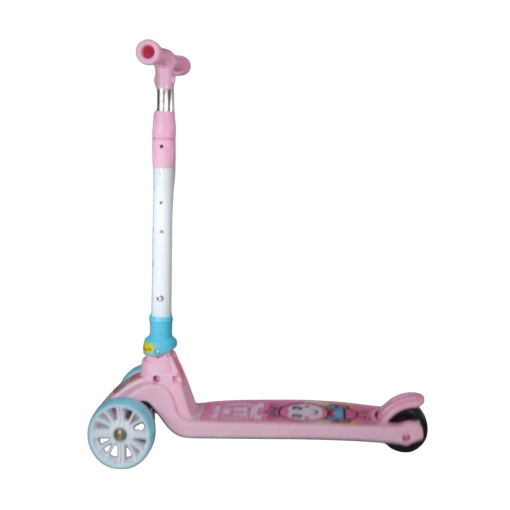 Scooter Monopatín Niños Rosado Blanco image number 3.0