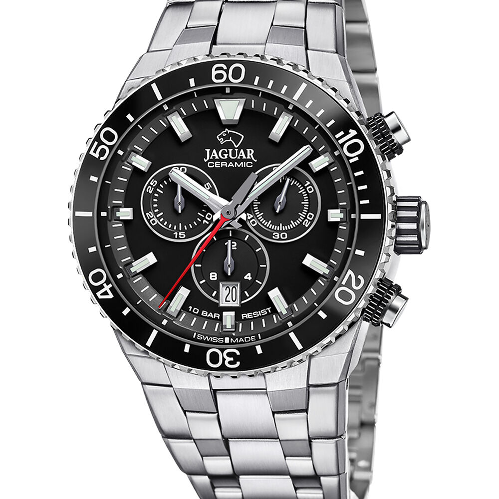 Reloj J1022/4 Jaguar Swiss Negro Hombre Ceramic image number 0.0