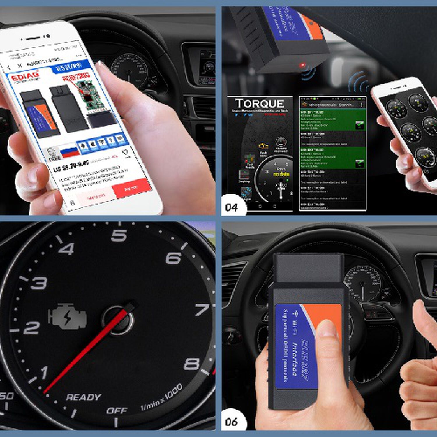 Scanner Automotriz Auto Elm327 Wifi Obd2 &Uacute;ltima Versi&oacute;n Nueva Original Para Veh&iacute;culos Multimarca image number 6.0