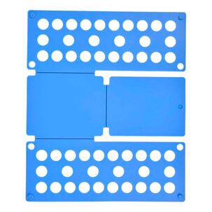 Organizador Doblador Ropa Infantil Tabla Plegable Azul