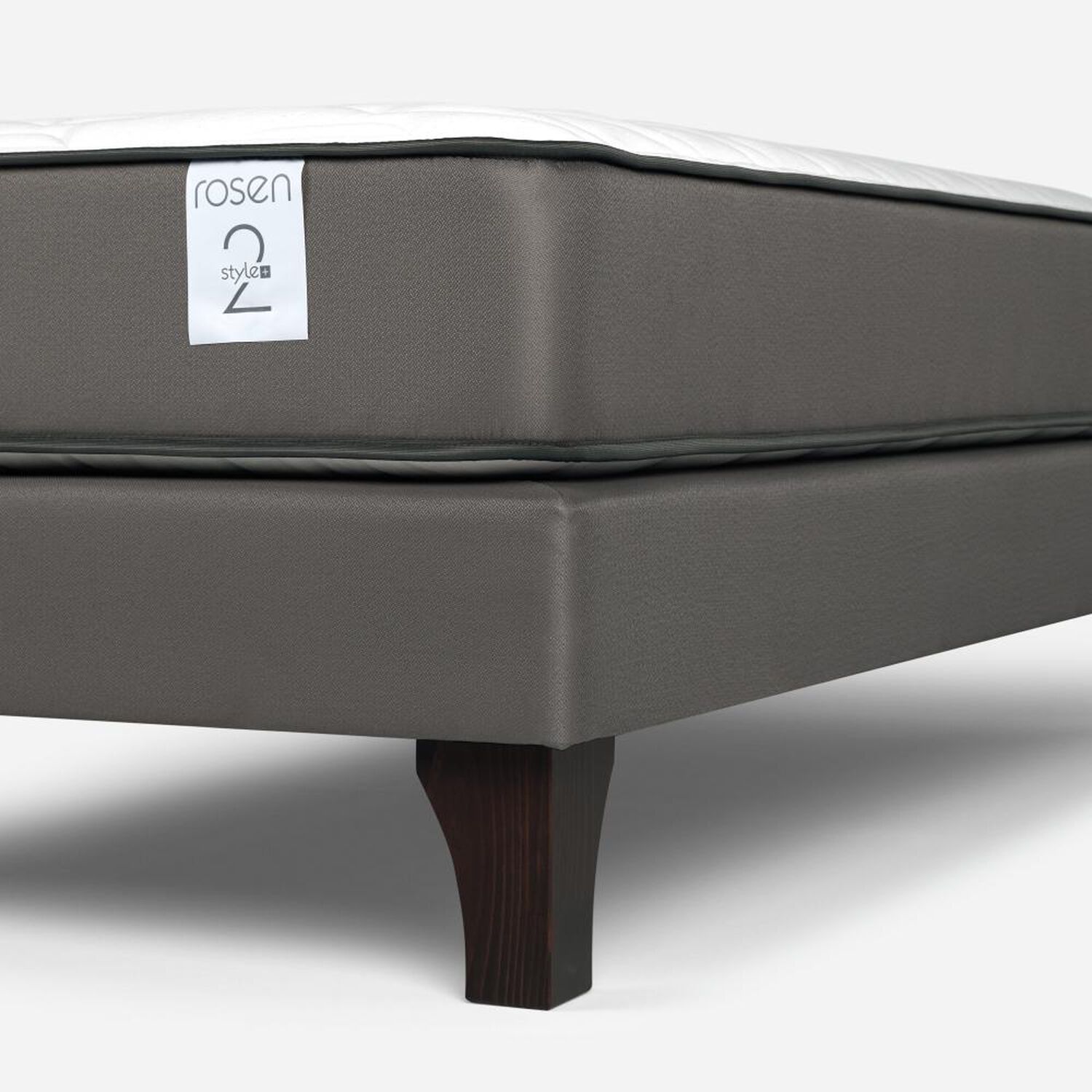 Cama Europea Rosen New Style 2 Plus / 1.5 Plazas / Base Normal + Set De Maderas image number 4.0