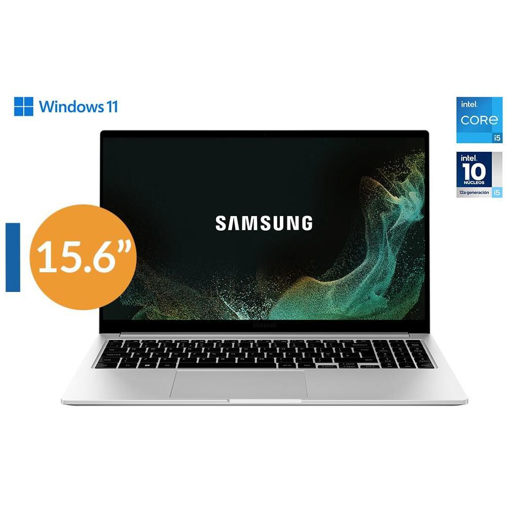 Notebook 15.6" Samsung Galaxy Book2 / Intel Core I5 / 8 GB RAM / Intel Iris XE Graphics / 256 GB SSD image number 0.0