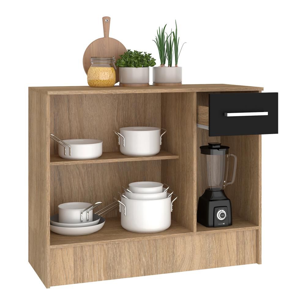 Mueble De Cocina Base Vekkahome Madri Grey image number 7.0