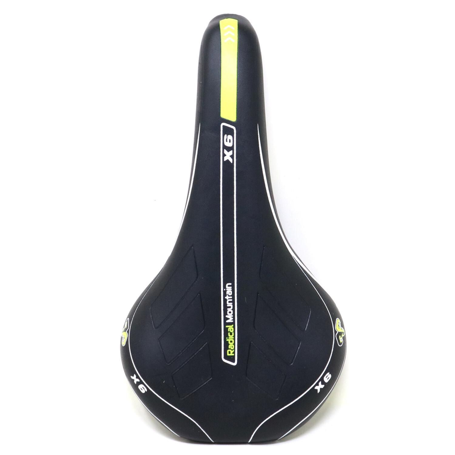 Asiento Mtb Negro/amarillo Radical Mountain image number 2.0