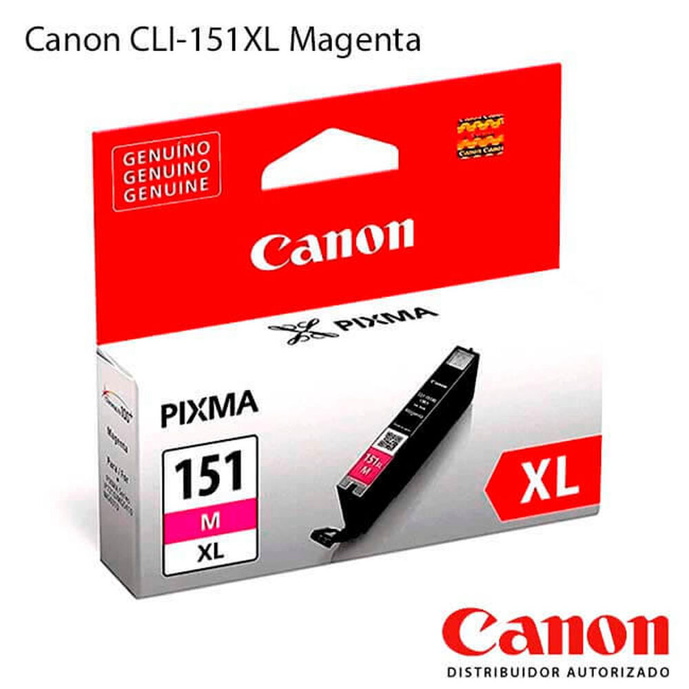Cartucho De Tinta Canon Cli-151 Xl 11 Ml Magenta image number 0.0