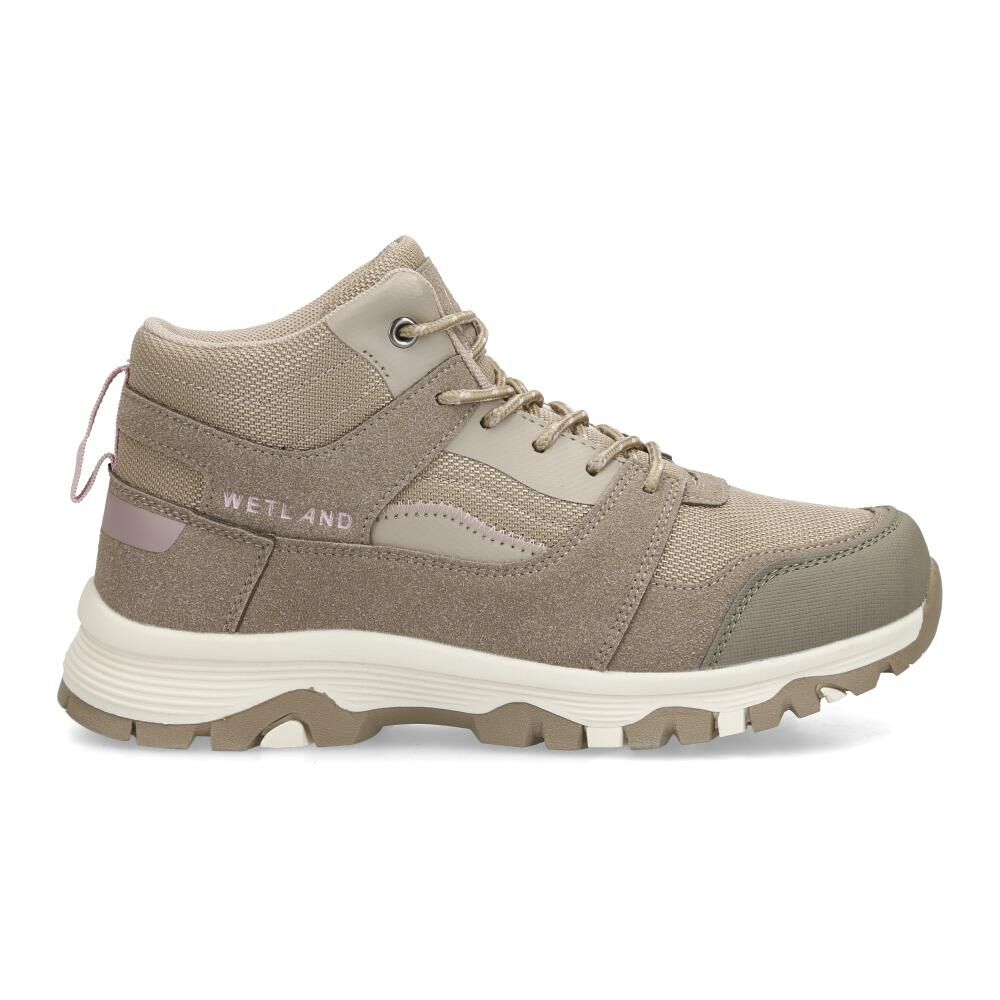 Zapatilla Outdoor Mujer Wetland Beige image number 2.0