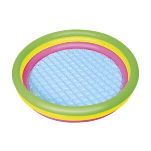 Piscina Inflable 3 Anillos Multicolor 102 X 25 Cm - 51104 - Bestway