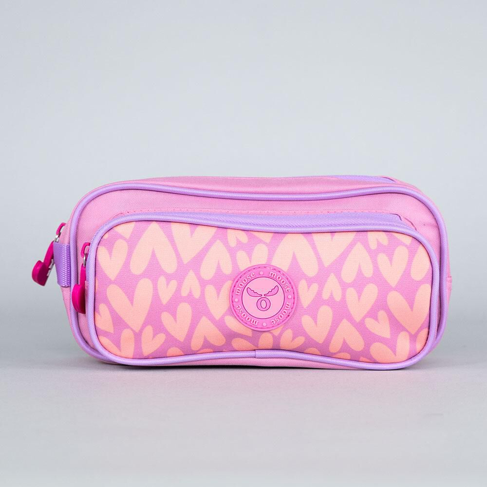 Estuche Bolsillos Kids Hearts Moose image number 1.0