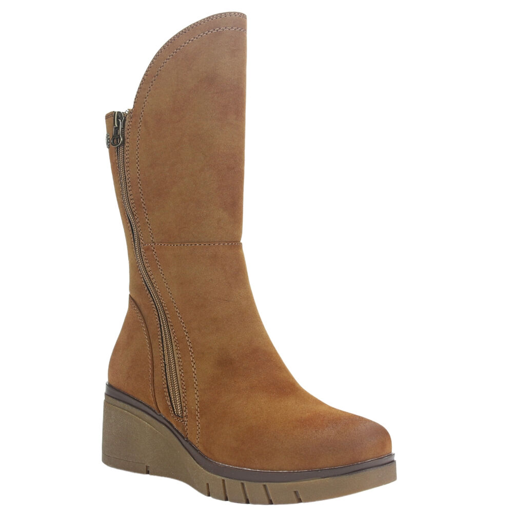 Botin Chalada Mujer Wedgenew-2 Café Casual image number 2.0